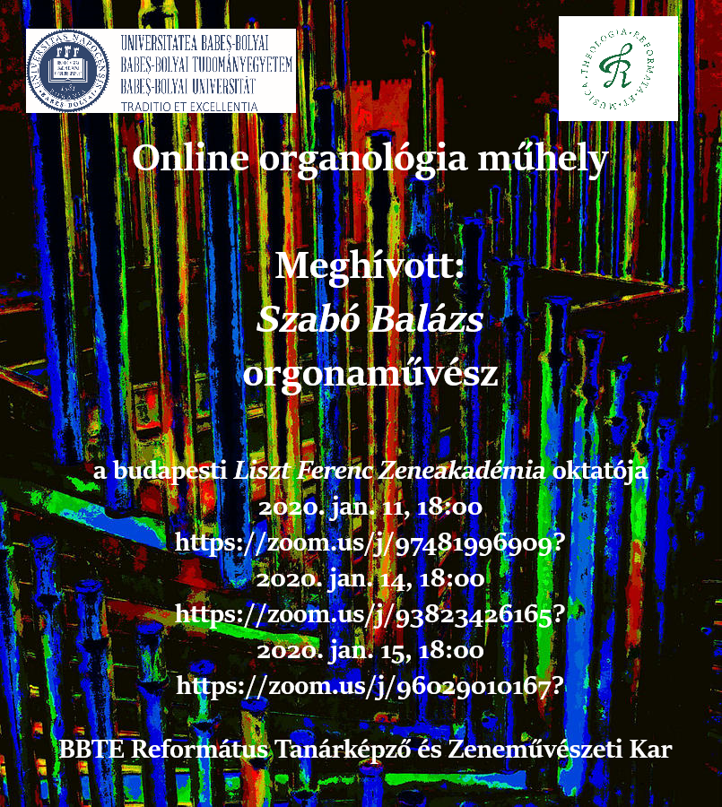 Online organológia műhely (Workshop de organologie)
