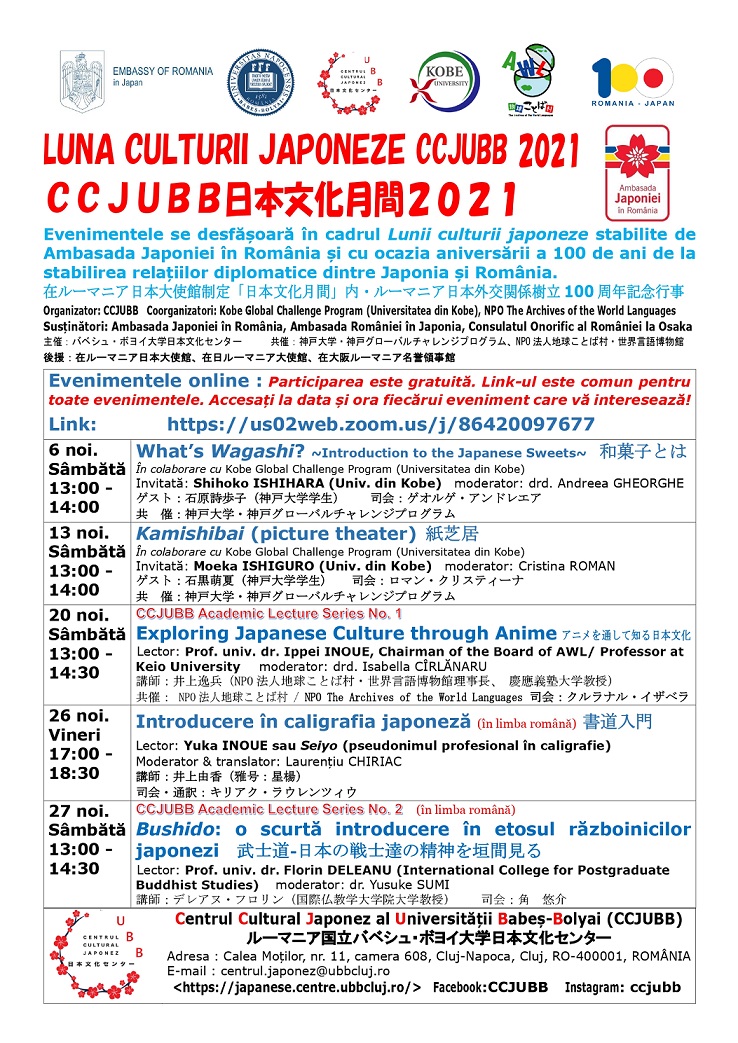 Luna Culturii Japoneze CCJUBB 2021