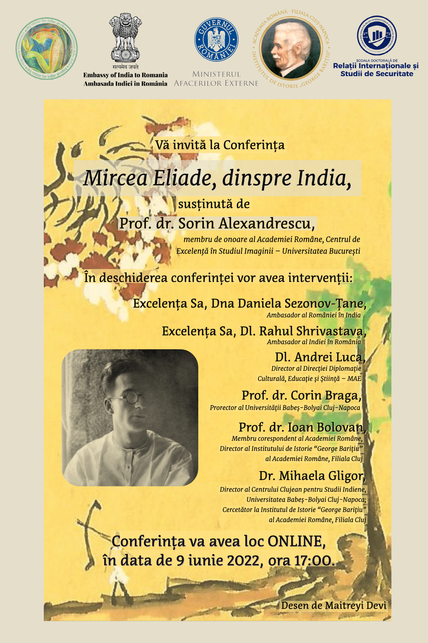 Conferința „Mircea Eliade, dinspre India”