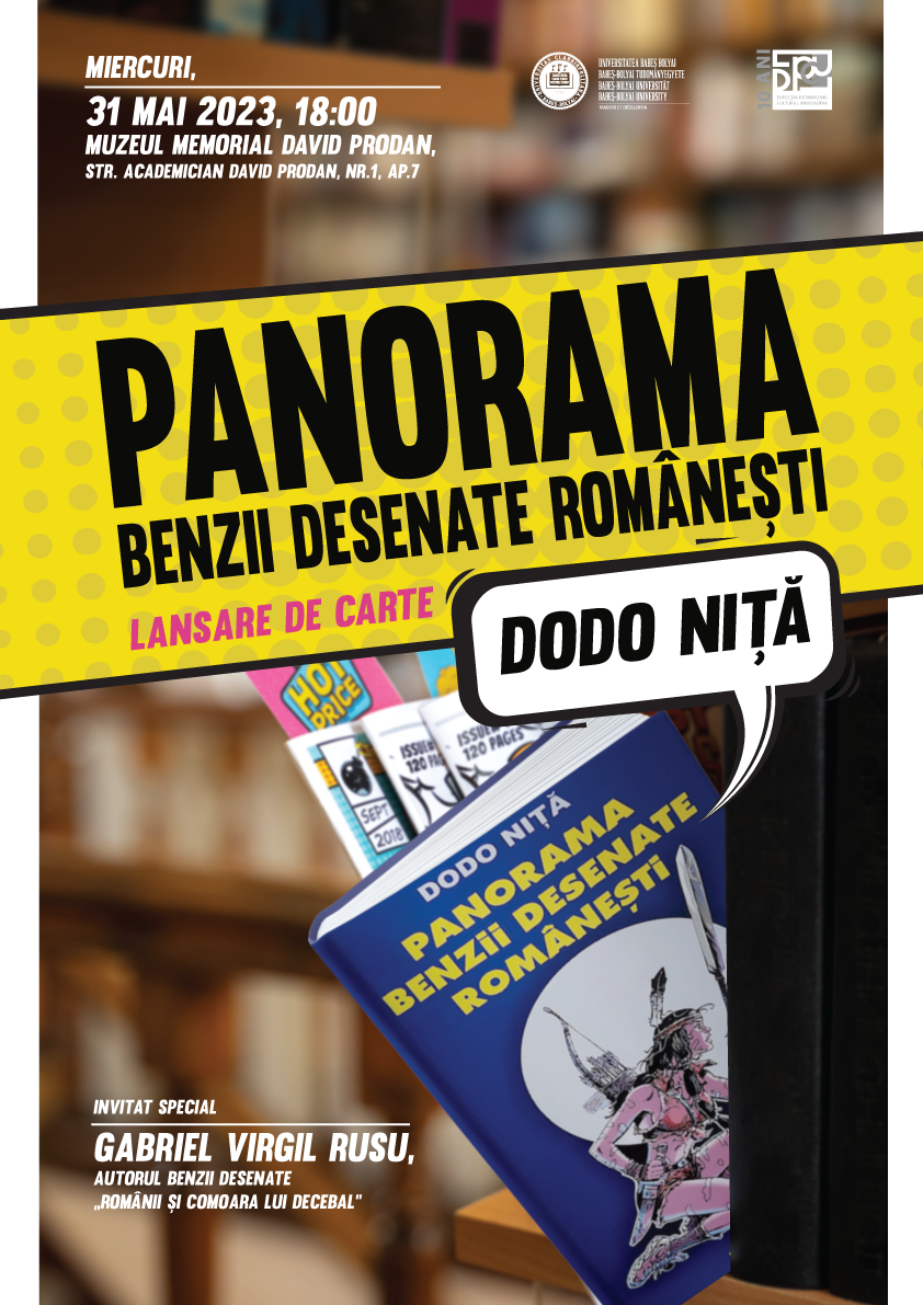 Lansare de carte: Dodo Niță – Panorama benzii desenate românești