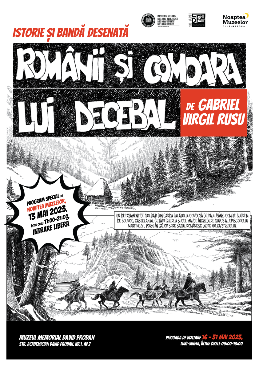 Istorie și bandă desenată: Românii și comoara lui Decebal
