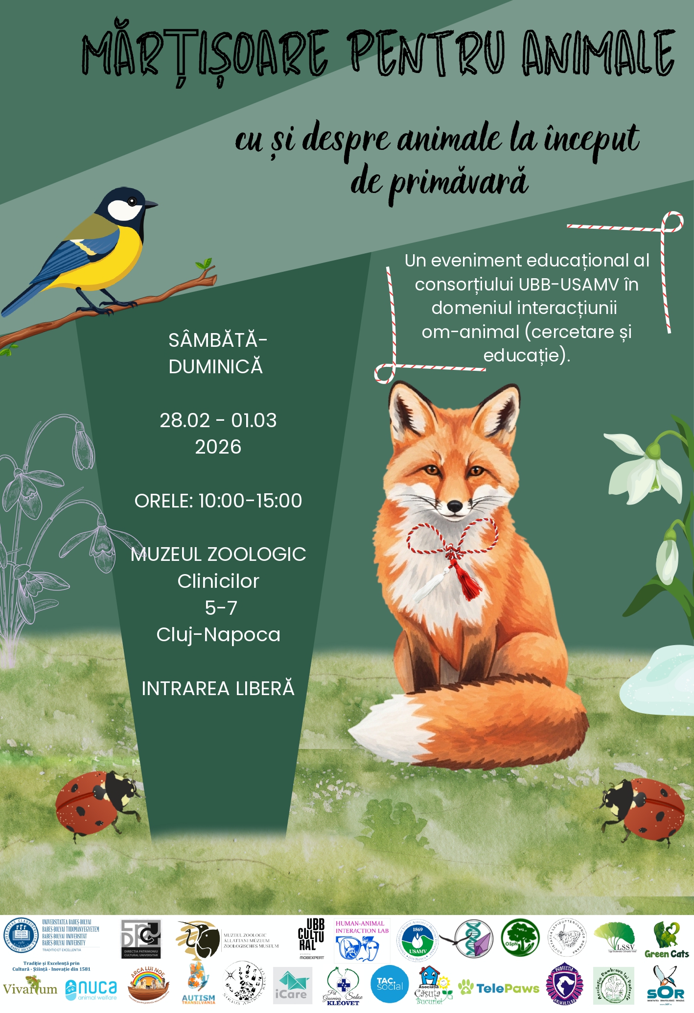 Mărțișoare pentru animale