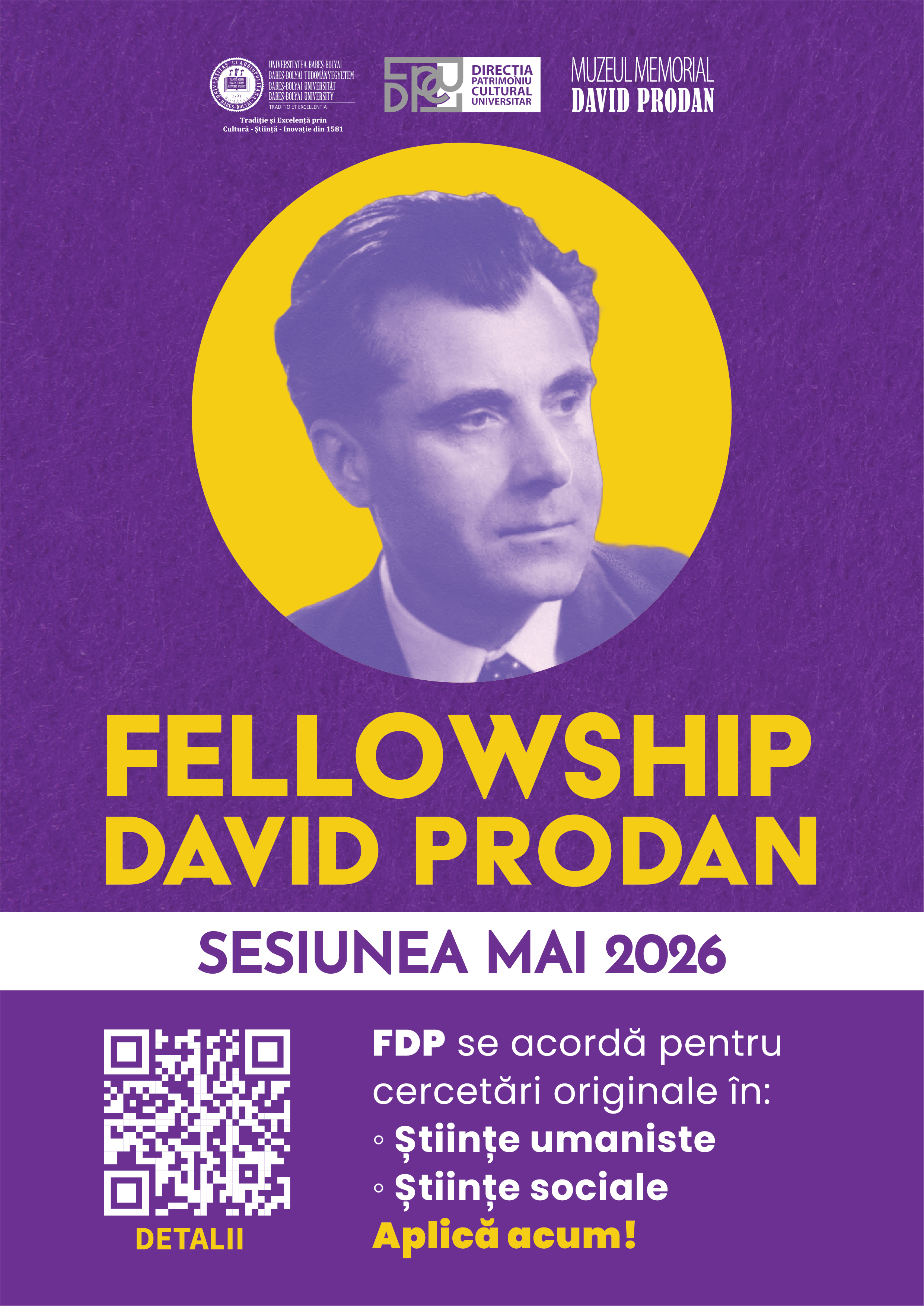 Fellowship David Prodan – Mai 2026