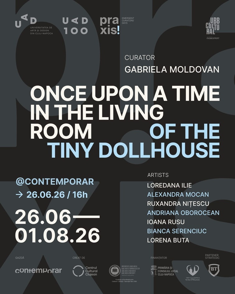 Expoziția „Once Upon a Time in the Living Room of the Tiny Dollhouse”