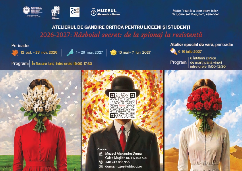ATELIER DE GÂNDIRE CRITICĂ: Războiul secret: de la spionaj la rezistență