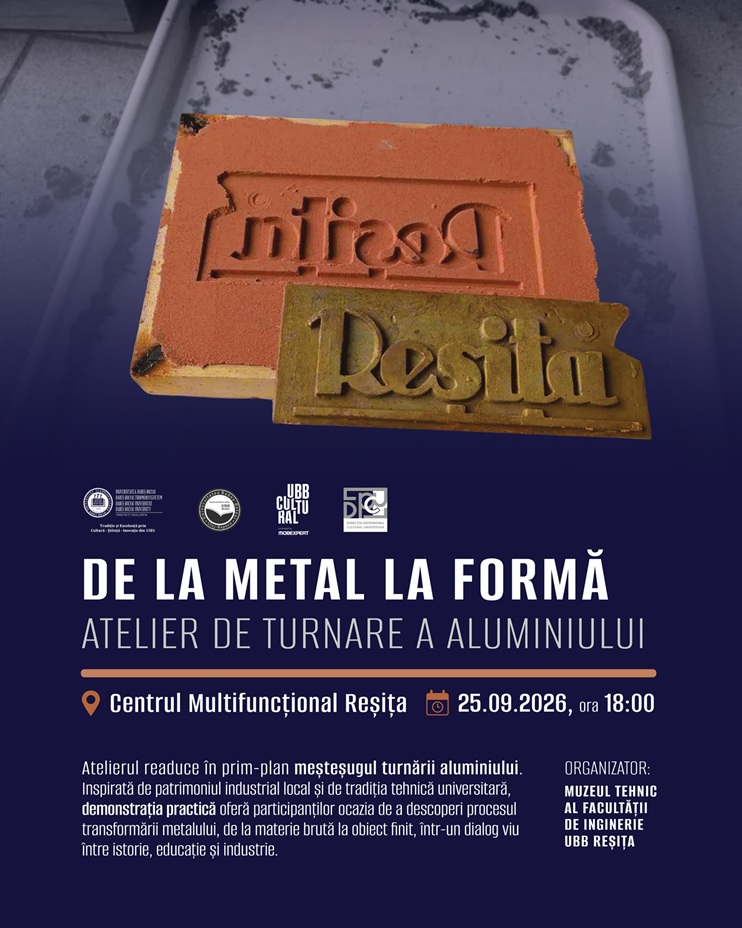 De la metal la formă: atelier de turnare a aluminiului