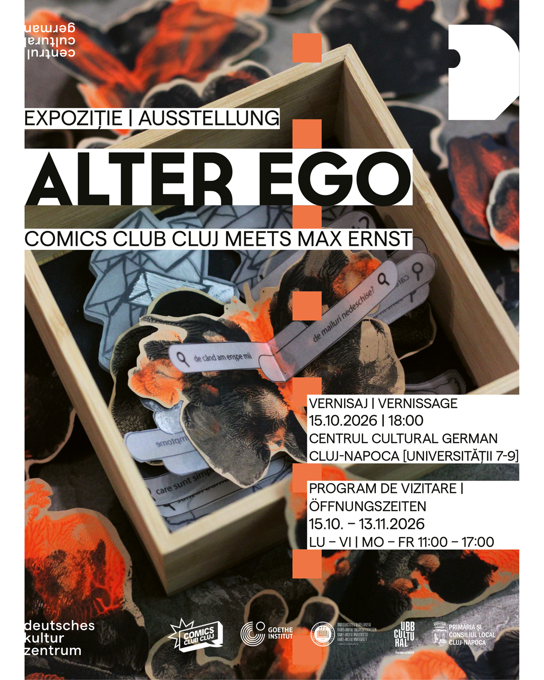 Alter Ego – Comics Club Cluj meets Max Ernst